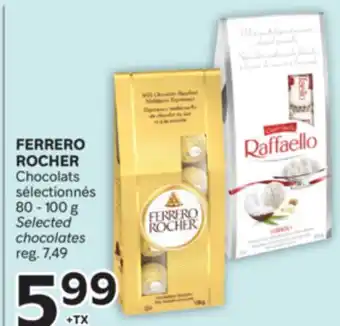 Brunet FERRERO ROCHER Chocolats sélectionnés offer
