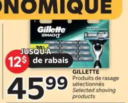 Brunet GILLETTE Produits de rasage sélectionnés offer