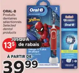 Brunet ORAL-B Produits dentaires sélectionnés offer