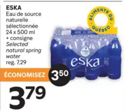 Brunet ESKA Eau de source naturelle sélectionnée offer
