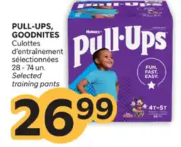 Brunet PULL-UPS, GOODNITES Culottes d'entraînement sélectionnées offer