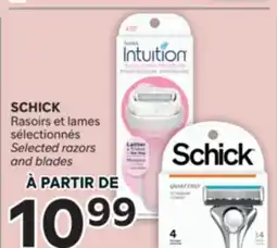 Brunet SCHICK Rasoirs et lames sélectionnés offer