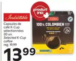 Brunet IRRESISTIBLE Capsules de café K-Cup sélectionnées offer