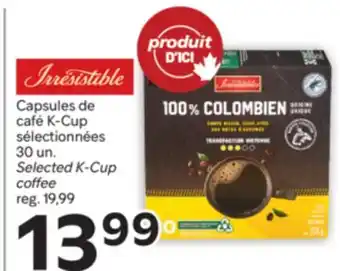 Brunet IRRESISTIBLE Capsules de café K-Cup sélectionnées offer