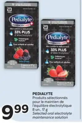 Brunet PEDIALYTE Produits sélectionnés pour le maintien de l'équilibre électrolytique offer