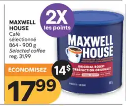 Brunet MAXWELL HOUSE Café sélectionné offer