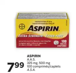 Brunet ASPIRIN A. A. S. 325 mg, 500 mg offer