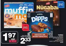 Marches Tradition LECLERC CHOCOMAX, MUFFINMAX GO PURE, NÜGABAR OR QUAKER (140 à 223 g) BARS offer