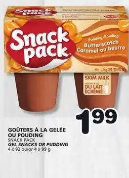 Marches Tradition SNACK PACK GEL SNACKS OR PUDDING offer