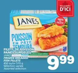 Marches Tradition JANES FROZEN BREADED FISH FILLETS offer