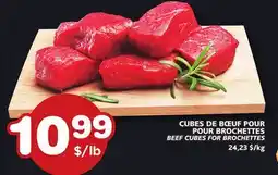 Marches Tradition BROCHETTES BEEF CUBES BROCHETTES offer