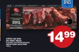 Marches Tradition PLAISIRS GASTRONOMIQUES FRESH PORK BACK RIBS offer
