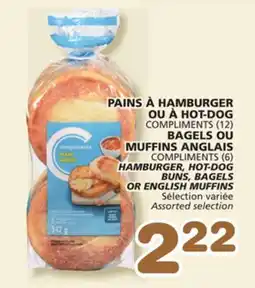 Marches Tradition COMPLIMENTS HAMBURGER, HOT-DOG BUNS, BAGELS OR ENGLISH MUFFINS offer