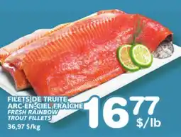 Marches Tradition FRESH RAINBOW TROUT FILLETS offer