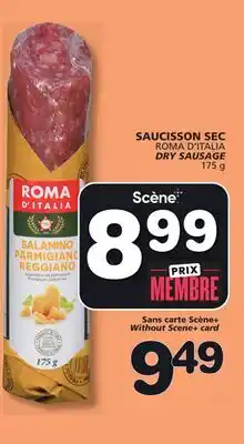 Marches Tradition ROMA D'ITALIA DRY SAUSAGE offer