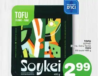 Marches Tradition SOYKEI Ferme, Extra TOFU offer