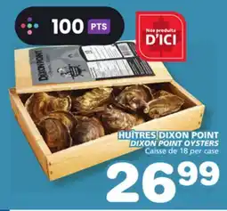 Marches Tradition DIXON POINT OYSTERS offer