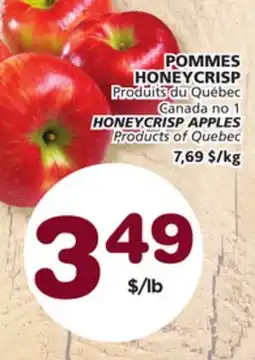 Marches Tradition HONEYCRISP APPLES offer