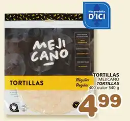 Marches Tradition MEJICANO TORTILLAS offer