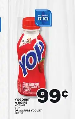 Marches Tradition YOPLAIT YOP DRINKABLE YOGURT offer