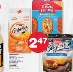 Marches Tradition KELLOGG'S, TOWN HOUSE, CHEEZ-IT or PEPPERIDGE FARM CRACKERS offer