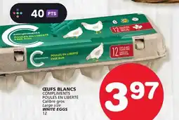 Marches Tradition COMPLIMENTS WHITE EGGS offer
