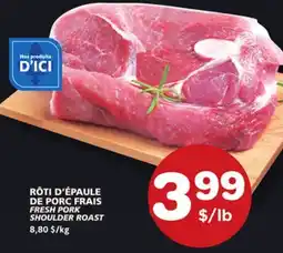 Marches Tradition FRESH PORK SHOULDER ROAST offer