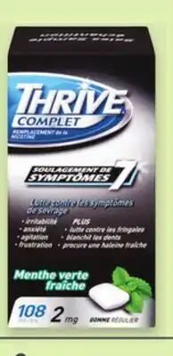Proxim THRIVE Nicotine gums offer
