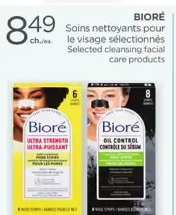 Proxim BIORÉ Selected cleansing facial care products offer