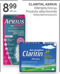 Proxim CLARITIN, AERIUS Allergy Selected products offer
