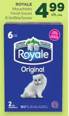 Proxim ROYALE Facial tissues offer