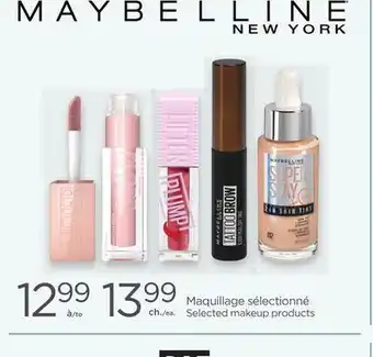 Proxim MAYBELLINE NEW YORK Selected makeup products offer