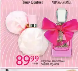 Uniprix ARIANA GRANDE Fragrances sélectionnées / Selected fragances offer