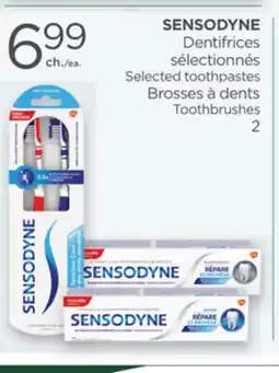 Proxim SENSODYNE Selected toothpastes offer