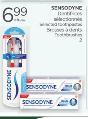 Proxim SENSODYNE Selected toothpastes offer