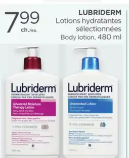 Proxim LUBRIDERM Body lotion offer