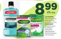 Proxim LISTERINE, POLIDENT offer