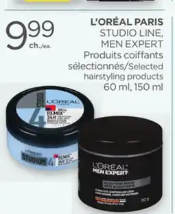 Proxim L'ORÉAL PARIS STUDIO LINE, MEN EXPERT Selected hairstyling products offer