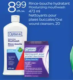 Proxim Option+ Moisturizing mouthwash offer