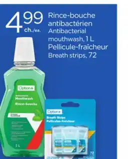 Proxim Option+ Antibacterial mouthwash offer
