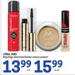 Uniprix L'ORÉAL PARIS Maquillage sélectionné/Selected makeup products offer