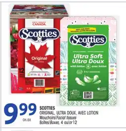 Uniprix SCOTTIES ORIGINAL, ULTRA DOUX, AVEC LOTION Mouchoirs / Facial tissues offer