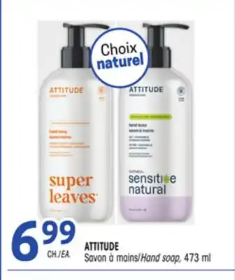 Uniprix ATTITUDE Savon à mains/Hand soap offer