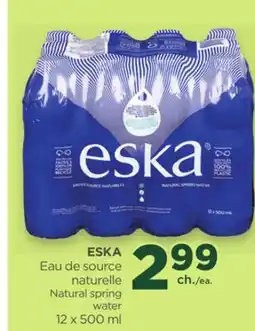 Proxim ESKA Natural spring water offer