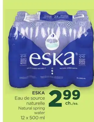 Proxim ESKA Natural spring water offer