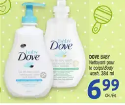 Uniprix DOVE BABY Nettoyant pour le corps/Body wash offer