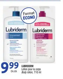 Uniprix LUBRIDERM Lotion pour le corps / Body lotion offer