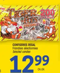 Uniprix CONFISERIES REGAL Friandises sélectionnées /Selected candies offer