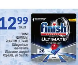 Uniprix FINISH QUANTUM, ULTIMATE Détergent pour lave-vaisselle Dishwasher detergent offer