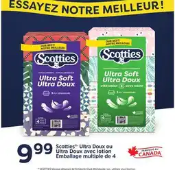 Uniprix Scotties ' Ultra Doux ou Ultra Doux avec lotion offer